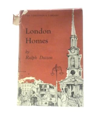 Bild des Verkufers fr London Homes (Londoner's Library Series) zum Verkauf von World of Rare Books