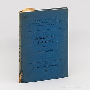 Imagen del vendedor de Epigrammata Bobiensia (Bibliotheca Teubneriana) a la venta por Irving Book Company