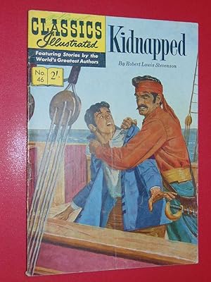 Classics Illustrated #46 Kidnapped. Very Good + 4.5