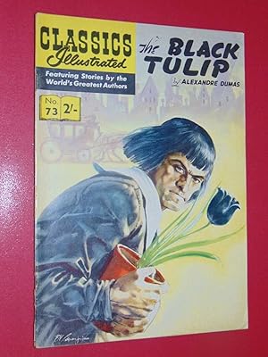 Classics Illustrated #73 The Black Tulip. Very Good/Fine 5.0