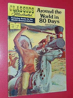 Classics Illustrated #69 Around The World In 80 Days. Very Good/Fine 5.0