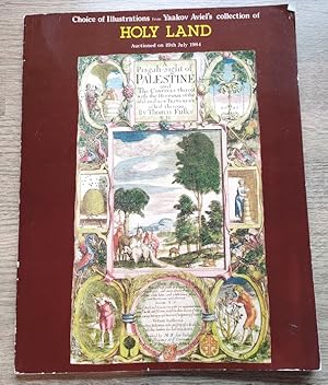 Choice of Illustrations from Yaakov Aviel's Collection of Holy Land: Auctioned on 19th July 1984