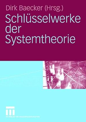 Bild des Verkufers fr Schlsselwerke der Systemtheorie zum Verkauf von Studibuch