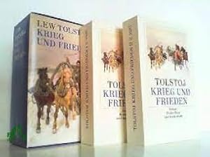 Bild des Verkufers fr Krieg und Frieden : Roman / Lew N. Tolstoj. Aus dem Russ. von Hermann Rhl. bertr. des zweiten Teils des Epilogs von Wolfgang Kasack zum Verkauf von Antiquariat Artemis Lorenz & Lorenz GbR