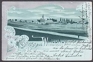 "Gruss aus Waldau (Oberpfalz)" - Vohenstrauß AK Ansichtskarte postcard