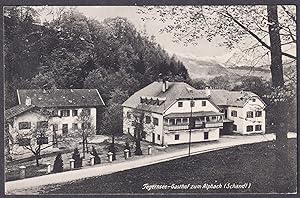 "Tegernsee-Gasthof zum Alpbach (Schandl)" - AK Ansichtskarte postcard