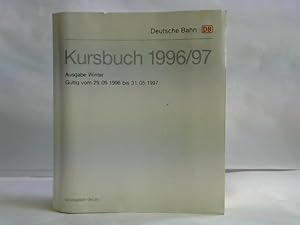 Image du vendeur pour Kursbuch 1996/97. Ausgabe Winter mis en vente par Celler Versandantiquariat