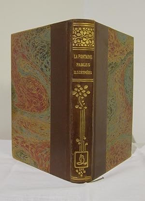 Image du vendeur pour Fables illustres Notices et annotations par Maurice Morel (2 tomes relis ensemble complet pour cette dition) mis en vente par LES TEMPS MODERNES