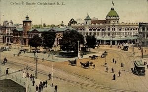 Ansichtskarte / Postkarte Neuseeland Neuseeland, Cathedral Square Christchurch