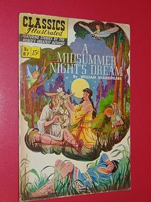 Classics Illustrated #87 A Midsummer's Night Dream. Very Good/Fine 5.0 US Edition