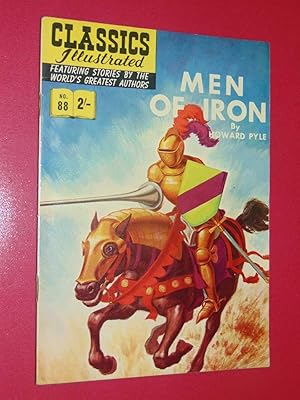 Classics Illustrated #88 Men Of Iron. Fine/Very Fine 7.0