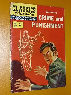 Classics Illustrated #89 Crime And Punishment. Poor 0.5