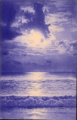 Ansichtskarte / Postkarte Strandpartie am Meer, Wolken - Novitas 35162