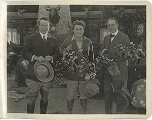 Bild des Verkufers fr Wolves of the Night (Original photograph album from the 1919 film belonging to actor William Farnum) zum Verkauf von Royal Books, Inc., ABAA