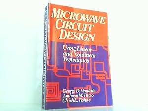 Bild des Verkufers fr Microwave Circuit Design - Using Linear and Nonlinear. zum Verkauf von Antiquariat Ehbrecht - Preis inkl. MwSt.
