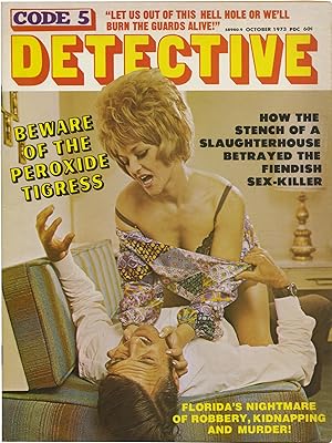 Code 5 Detective, October 1973 (Original cover photograph and accompanying issue)