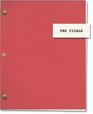 Bild des Verkufers fr The Pickle (Original screenplay for the 1993 film) zum Verkauf von Royal Books, Inc., ABAA