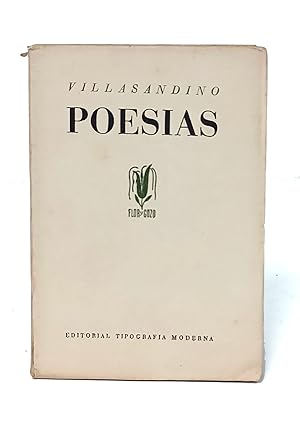 Seller image for Poesas. Seleccin y prlogo de Francisco Carreres y de Calatayud. for sale by Librera Berceo (Libros Antiguos)