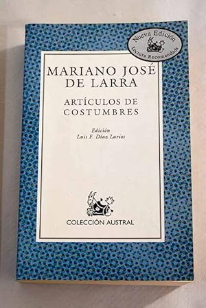 Artículos de costumbres