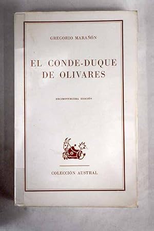 Imagen del vendedor de El Conde-Duque de Olivares a la venta por Alcan Libros