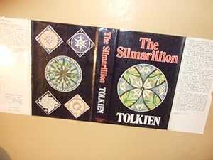 Seller image for The Silmarillion -by J R R Tolkien ---with Fold Out Map at Rear ( 1st State Dustjacket )( The Lord of the Rings / The Hobbit / Middle Earth related) (includes Family Trees, Index of Names, etc) for sale by Leonard Shoup