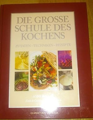 Bild des Verkufers fr Die groe Schule des Kochens: Zutaten - Techniken - Rezepte zum Verkauf von buchlando-buchankauf