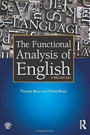 Immagine del venditore per The Functional Analysis of English: A Hallidayan Approach venduto da WeBuyBooks