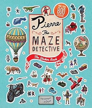 Bild des Verkufers fr Pierre the Maze Detective: The Sticker Book zum Verkauf von WeBuyBooks