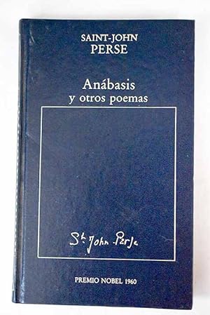 Anábasis y otros poemas