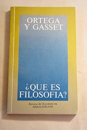 Image du vendeur pour Qu es filosofa? mis en vente par Alcan Libros