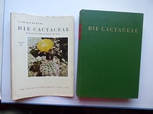 Die Cactaceae. Handbuch der Kakteenkunde Band III: Cereoideae (Austrocactinae). 539 zum Teil farb...