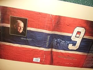 Image du vendeur pour MAURICE RICHARD: # 9 Reluctant Hero ( Montreal Canadiens The Habs ) ( NHL / National Hockey League )( Signed By Dollard St Laurent; Yvon Lambert; Elmer Lach; Normand Baron; Pierre Bouchard; Jean Beliveau; Marcel Bonin; Jean Gauthier; Rejean Houle; etc) mis en vente par Leonard Shoup