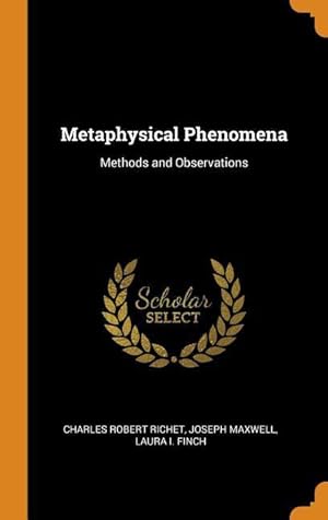 Seller image for Metaphysical Phenomena: Methods and Observations for sale by moluna