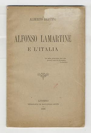 Alfonso Lamartine e l'Italia.