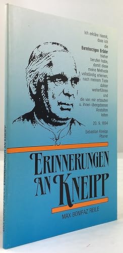 Seller image for Erinnerungen an Kneipp. Reminiszenzen eines Achtzigjhrigen an die Zusammenarbeit mit Msgr. Sebastian Kneipp von 1892 - 1897. Aufgezeichnet im Sommer 1942. 2. Aufl. for sale by Antiquariat Heiner Henke