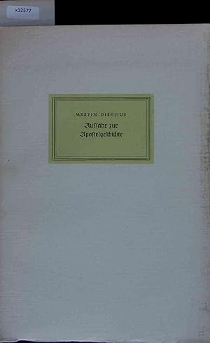 Imagen del vendedor de Aufstze zur Apostelgeschichte. a la venta por Antiquariat Bookfarm