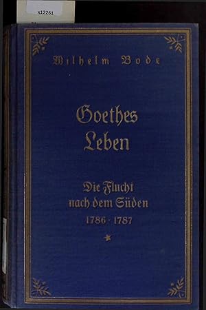 Imagen del vendedor de Goethes Leben. a la venta por Antiquariat Bookfarm