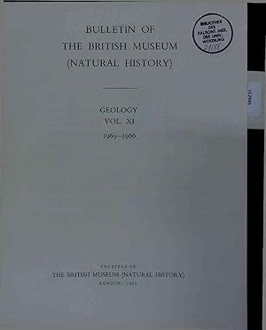 Bild des Verkufers fr Bulletin of the British Museum. Vol. XI - 1965 1966 zum Verkauf von Antiquariat Bookfarm