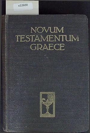 Imagen del vendedor de Novum Testamentum Graece. Editio vicesima a la venta por Antiquariat Bookfarm