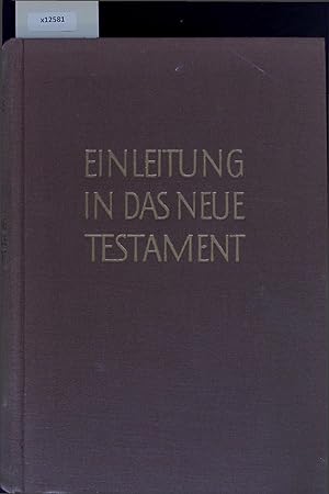 Bild des Verkufers fr Einleitung in das Neue Testament. Dritte Auflage zum Verkauf von Antiquariat Bookfarm