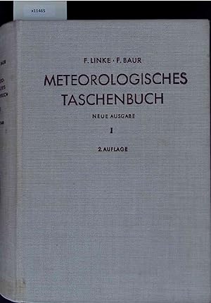 Seller image for Meteorologisches Taschenbuch. I Band - 2 Auflage for sale by Antiquariat Bookfarm