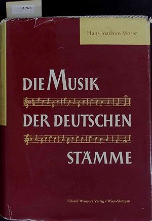 Image du vendeur pour Die Musik der Deutschen Stmme. mis en vente par Antiquariat Bookfarm