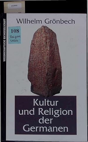 Imagen del vendedor de Kultur und Religion der Germanen. Erster Band a la venta por Antiquariat Bookfarm