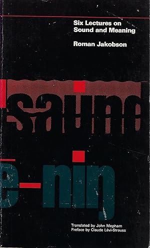 Imagen del vendedor de Six Lectures on Sound and Meaning a la venta por Walden Books