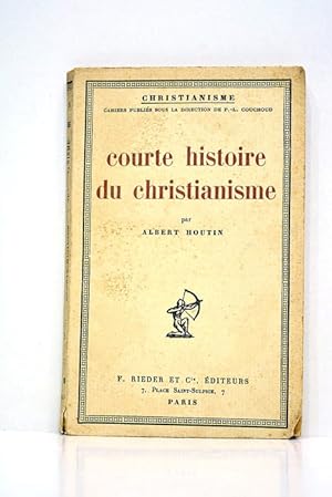 Imagen del vendedor de Courte histoire du christianisme. a la venta por ltimo Captulo S.L.