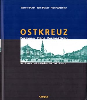 Bild des Verkufers fr Architektur und Stdtebau der DDR. Band 1: Ostkreuz. Personen, Plne, Perspektiven / Band 2: Aufbau. Stdte, Themen, Dokumente. Mit Fotos von Stanislaw Klimek. zum Verkauf von Antiquariat Querido - Frank Hermann