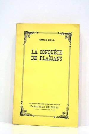 Bild des Verkufers fr La conqute de plassans. zum Verkauf von ltimo Captulo S.L.