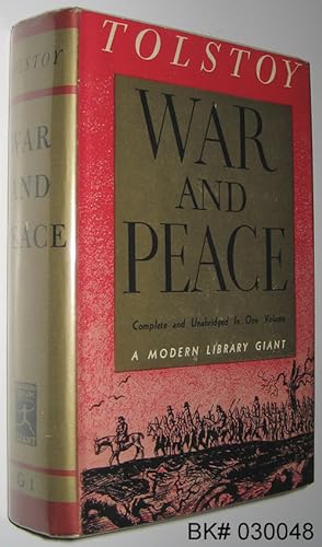Bild des Verkufers fr War and Peace zum Verkauf von Alex Simpson