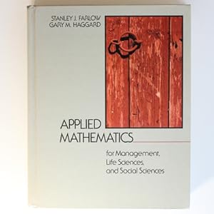 Seller image for Applied Mathematics for Management, Life Sciences, and Social Sciences for sale by Fireside Bookshop