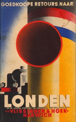 Met vacantie 1938. Goedkoope retours naar Londen en de voorn. stations in Engeland en Schotland v...